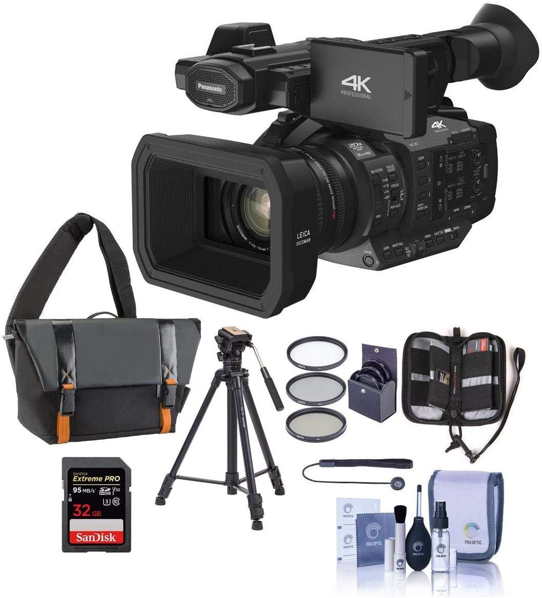 Panasonic 4K Ultra HD Professional Camcorder com Leica Dicomar Lens -